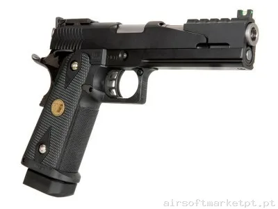 Hi Capa 5.1. Dragon WE Preto — Pistolas — Airsoft Market PT (foto 3)