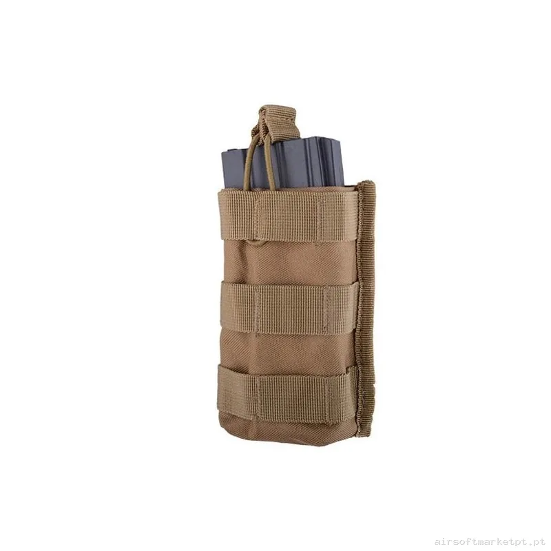 Pouch M4 Molle Modular Simple - Tan — Coletes & Rigs — Airsoft Market PT