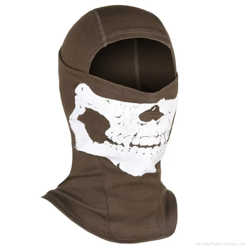 Balaclava Invader Gear Mps Death Algodon Ranger Green — Proteção Ocular & Facial — Airsoft Market PT