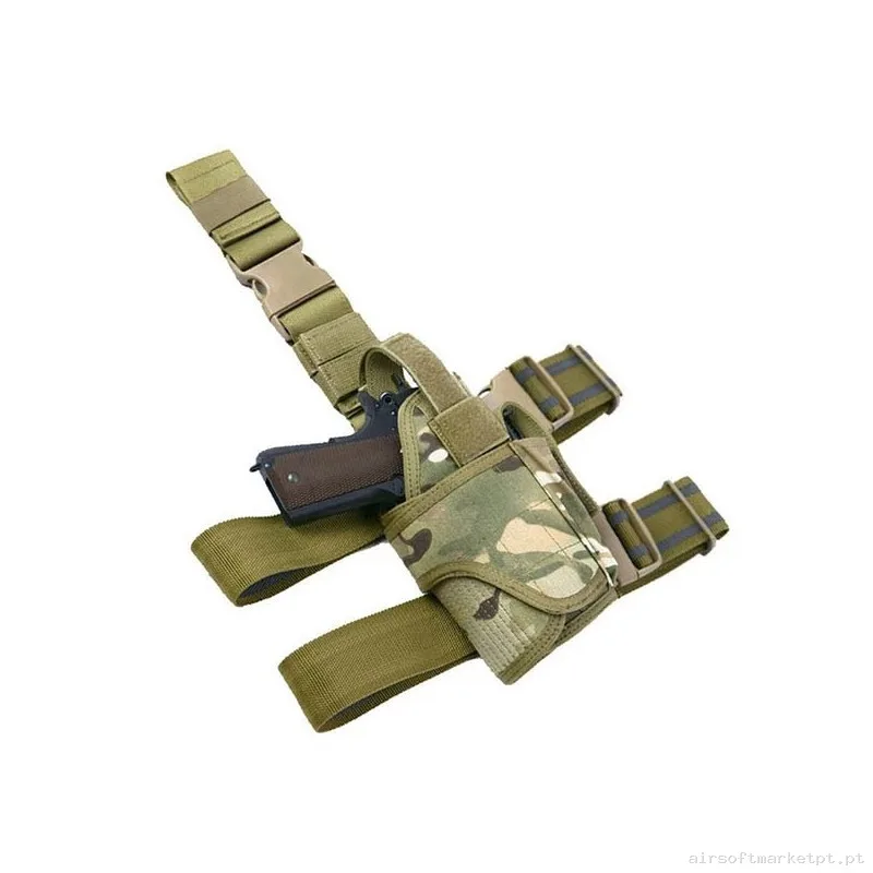 Pistolera Pernera Tornado - Multicam — Coletes & Rigs — Airsoft Market PT