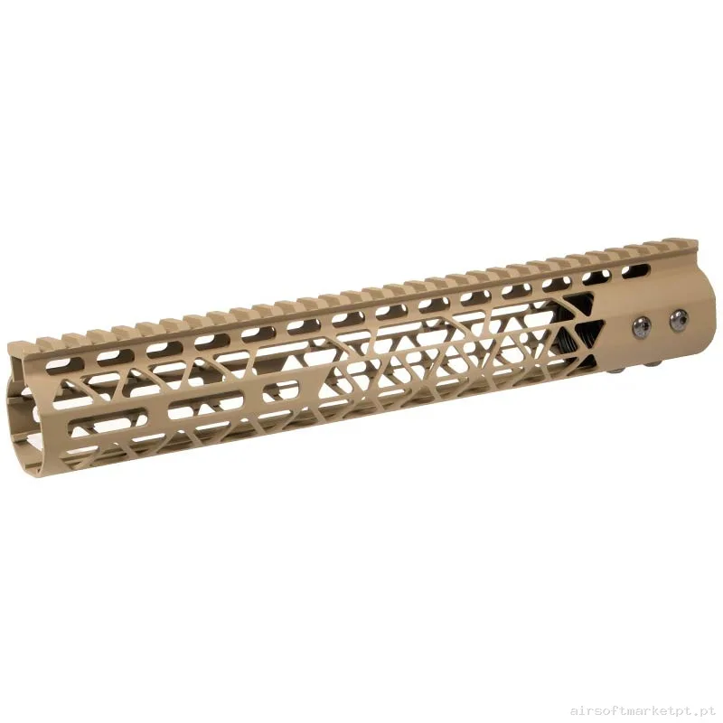 Externo Guardamão M-Lok Delta Armory Freya A21 12.2" tan — Acessórios & Componentes — Airsoft Market PT