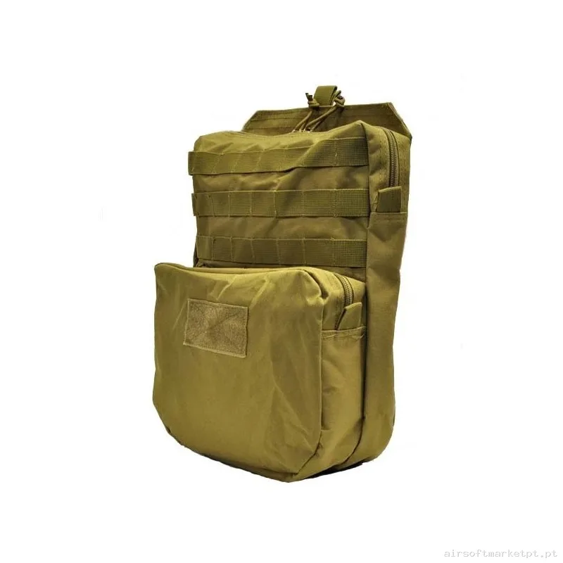 Mochila hidratación Molle MBSS TAN — Coletes & Rigs — Airsoft Market PT