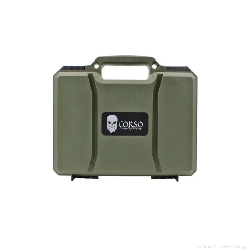 Maletin Pistola Corso Rigido Corsair Mk1 29cm Verde — Sacos & Mochilas — Airsoft Market PT (foto 2)