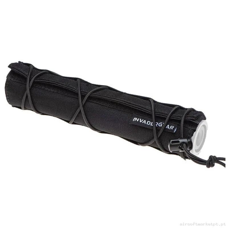 Cubresilenciador Invader Gear 22cm preto — Acessórios & Componentes — Airsoft Market PT