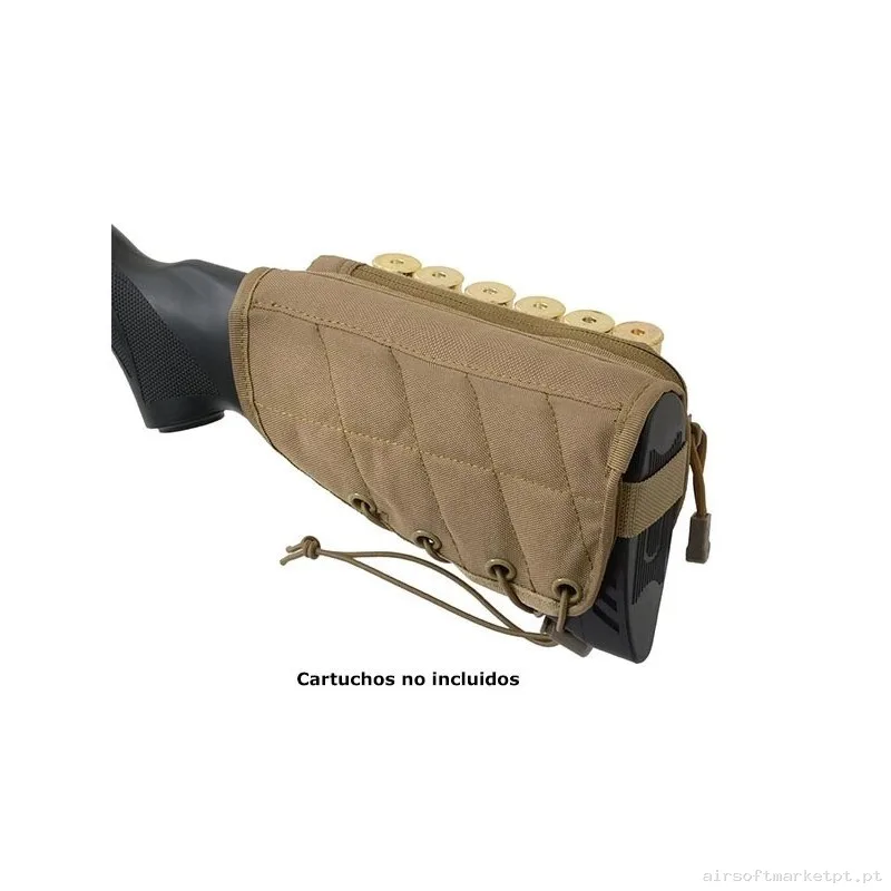 Pouch Porta Cartuchos De Escopeta Gen2 Tan — Coletes & Rigs — Airsoft Market PT (foto 2)