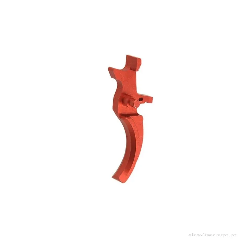 Gatillo Rojo CNC E Para M4 Retro Arms — Peças Internas (AEG) — Airsoft Market PT
