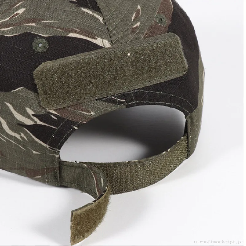 Gorra Camuflaje Coyote Brown Velcro Beisbol Ajustable Gen2 — Proteção Ocular & Facial — Airsoft Market PT (foto 3)
