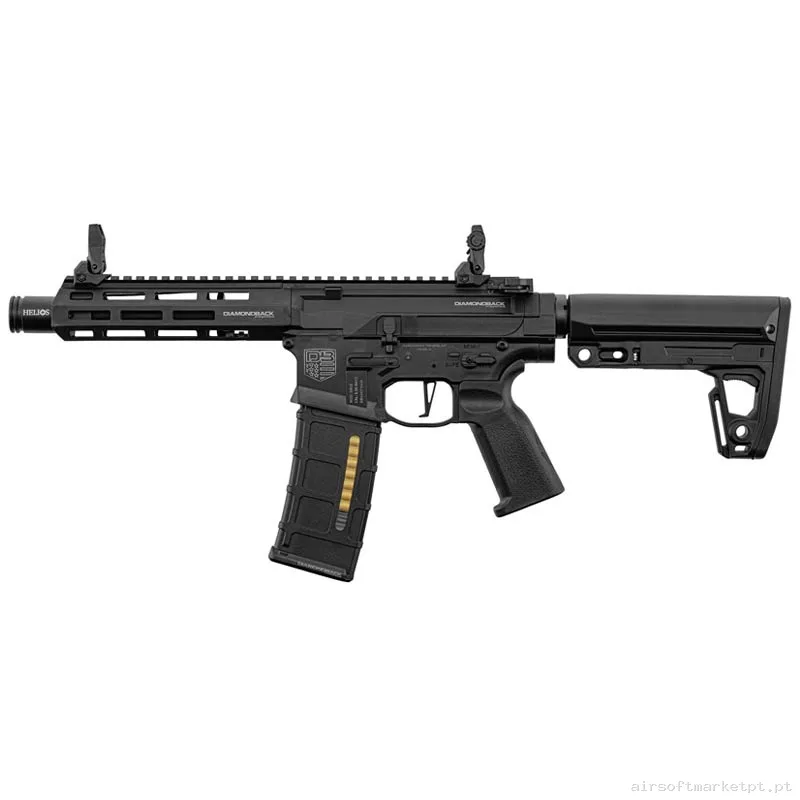 Réplica airsoft AEG M4 Bo Manufacture Diamondback Db15 Ap300 ETU 7" M-Lok Combo negra — Rifles de Assalto (AR/M4/AK) — Airsoft Market PT