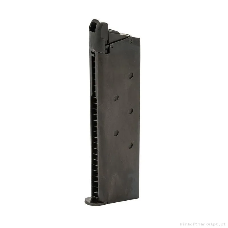 Cargador Pistola Gas 1911 Tokyo Marui M1911A1 26 BBS — Carregadores / Magazines — Airsoft Market PT