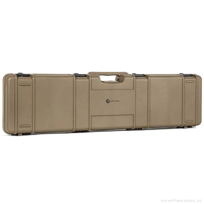 Maleta Rígida Porta Fusiles Evolution Rifle Hard Case Ea0506rct 117,5 Cm tan — Sacos & Mochilas — Airsoft Market PT
