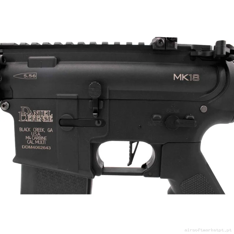 Réplica Specna Arms mk18 Daniel Defense Sa-F19 Flex Gen2 Hal Etu Negro — Rifles de Assalto (AR/M4/AK) — Airsoft Market PT (foto 2)
