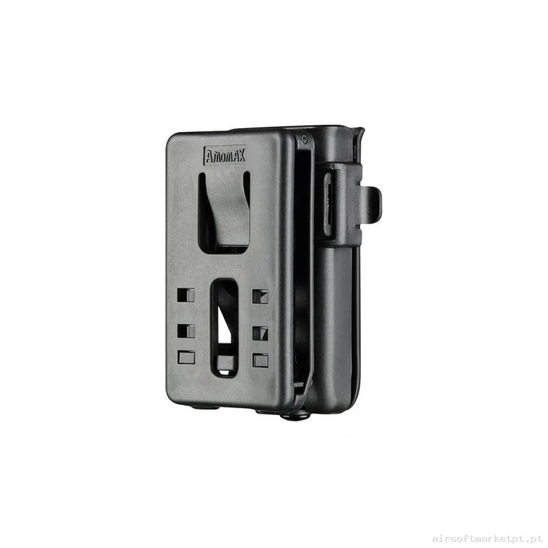Porta Cargador Simple Pistola Rigida Amomax Universal Negra — Coletes & Rigs — Airsoft Market PT (foto 3)
