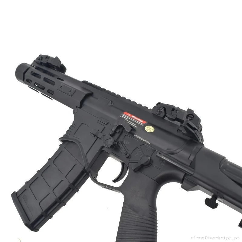 Replica Pdw Eagle 6.5'' Gbb Golden Negro — Rifles de Assalto (AR/M4/AK) — Airsoft Market PT (foto 3)