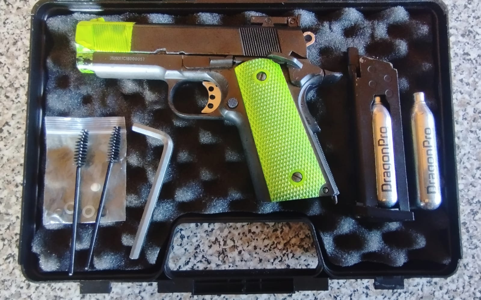 Réplica Pistola Colt 1911 Full Metal