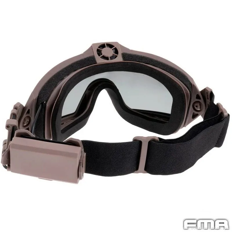 Gafas FMA con ventilador Central Tan — Proteção Ocular & Facial — Airsoft Market PT (foto 2)