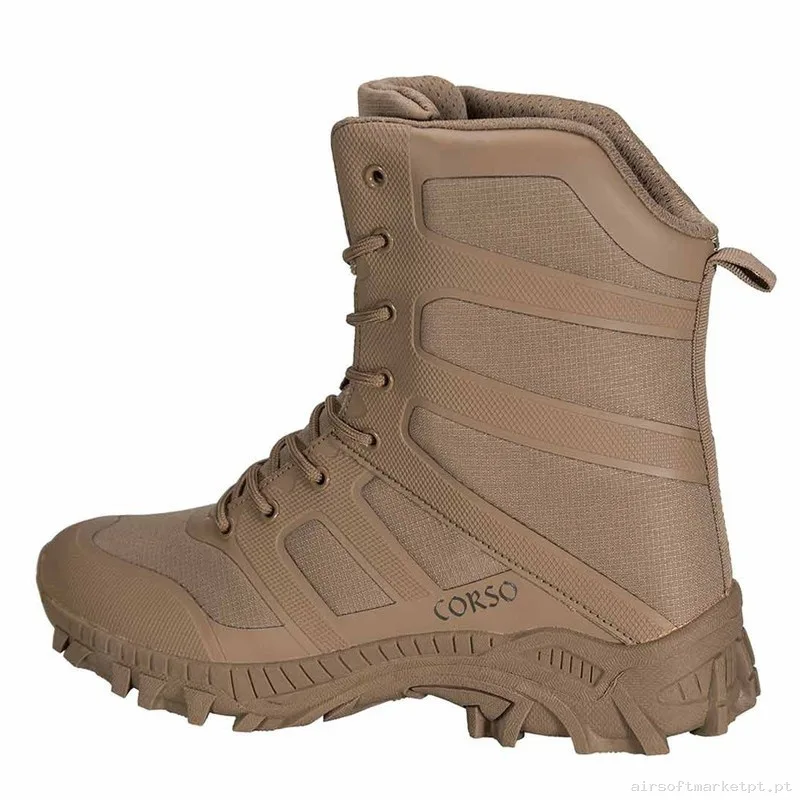 Bota Corso Bandit 8” Coyote - 44 — Calçado — Airsoft Market PT (foto 3)