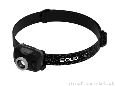 Lanterna Frontal SH3 Solidline — Lanternas & Lasers — Airsoft Market PT