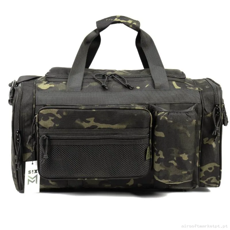 Saco de Transporte Multiuso Sixmm Ranger Bag 45cm Estilo multicam Black — Sacos & Mochilas — Airsoft Market PT