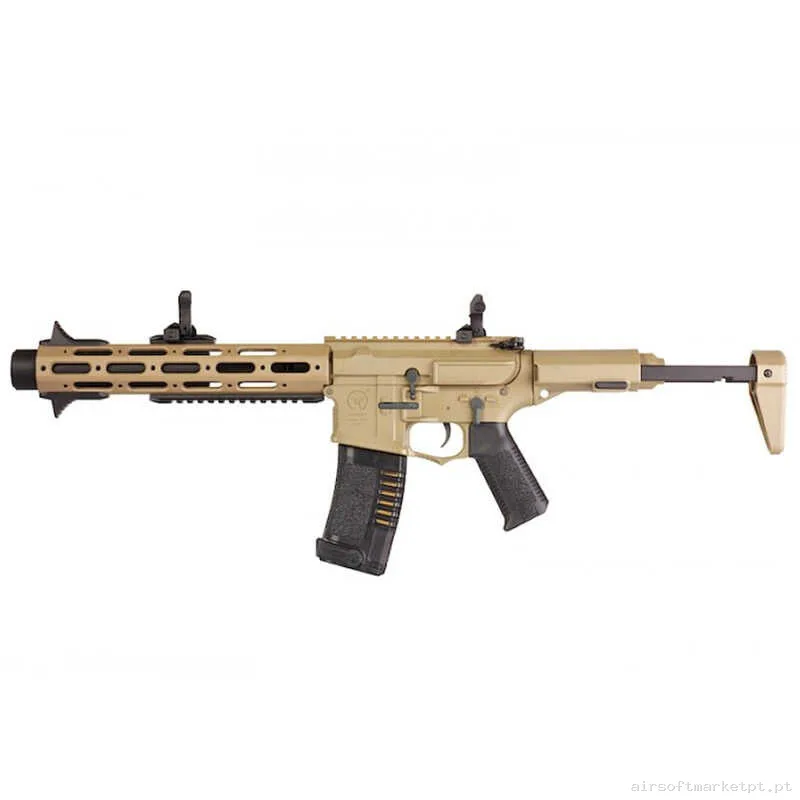 Réplica airsoft AEG M4 Ares Amoeba AM-013-DE Honey Badger tan — Rifles de Assalto (AR/M4/AK) — Airsoft Market PT