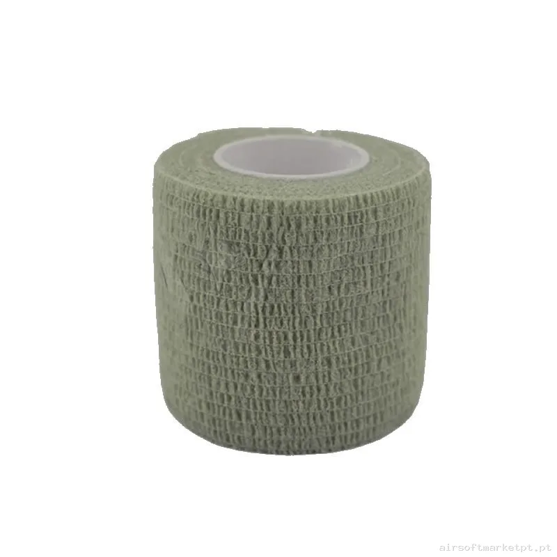 CINTA CAMUFLAJE ADHESIVA IMMORTAL 5CM 4.5M VERDE OD — Vestuário (Fardas) — Airsoft Market PT