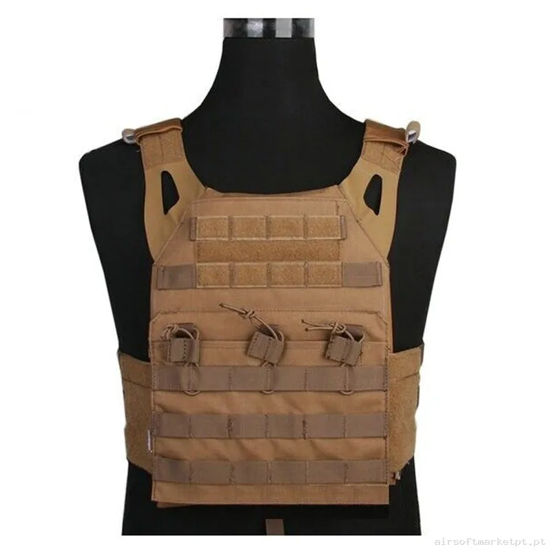 CHALECO JPC EMERSON EMERSON COYOTE BROWN — Coletes & Rigs — Airsoft Market PT