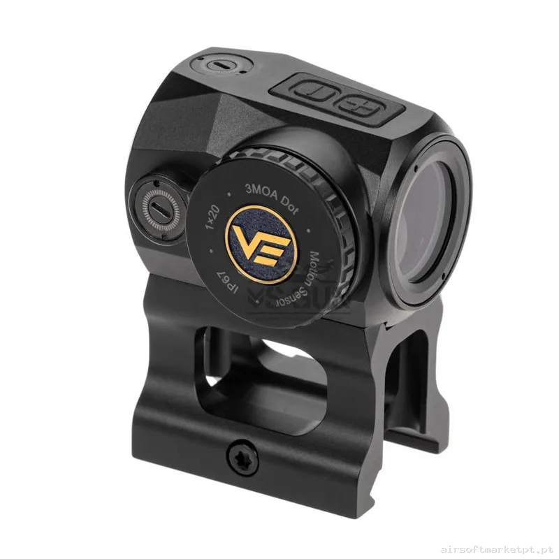 Mira punto rojo 1X20 Vector Optics Scrapper negro — Miras & Ópticas — Airsoft Market PT