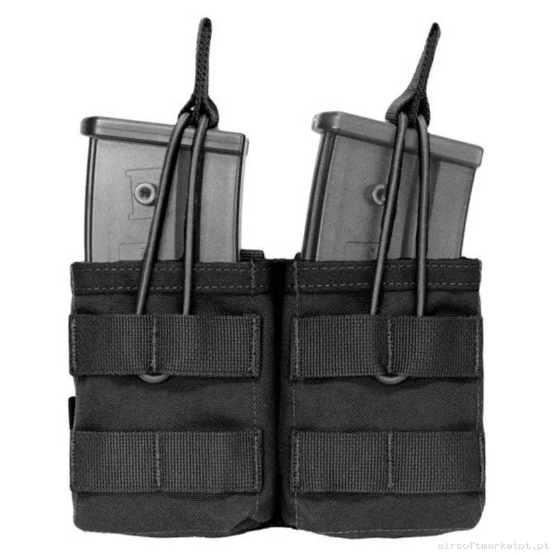 Pouch Magazine Pouch Duplo G36 Warrior Assault Open Top negro — Coletes & Rigs — Airsoft Market PT