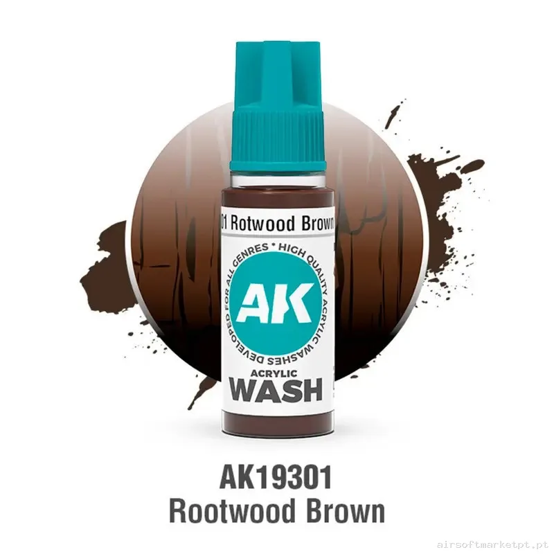 Wash: Rotwood Brown Wash - AK — Outros — Airsoft Market PT