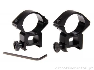 Anel 30mm Weaver Alta — Peças Internas (AEG) — Airsoft Market PT