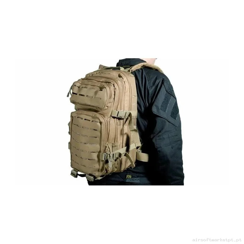 Mochila Corte Láser Delta Tactics Táctica 30L - TAN — Sacos & Mochilas — Airsoft Market PT (foto 2)