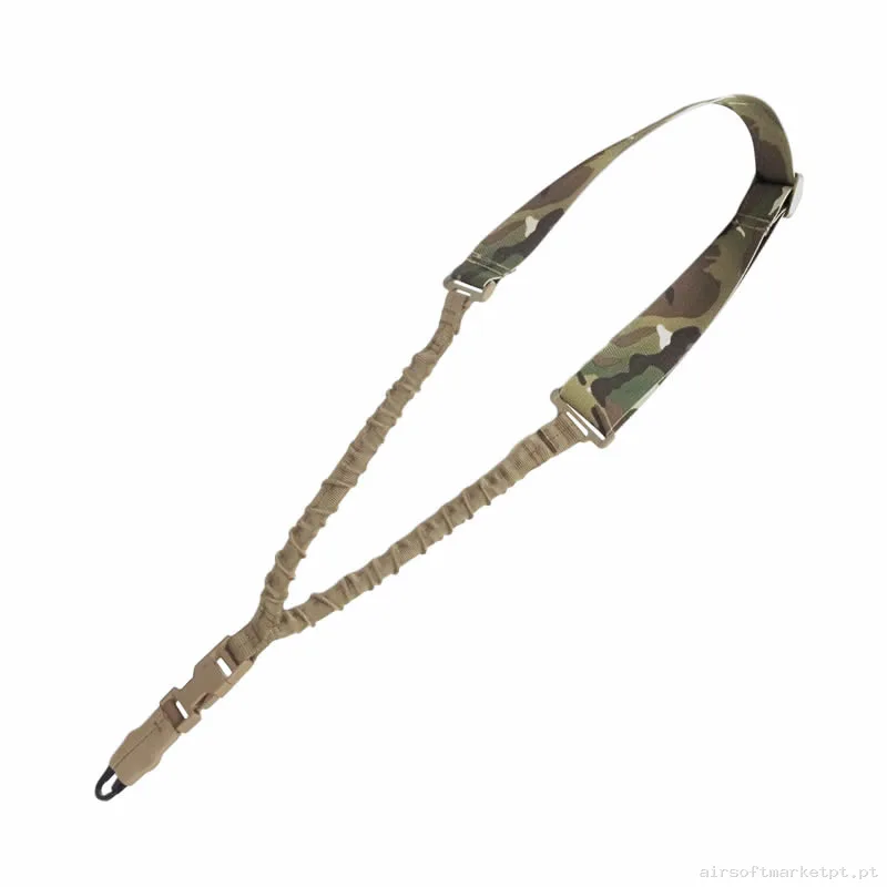 Cinta Tática 1 Ponto Warrior Assault Single Point Bungee Sling H&K Hook multicam — Gear Táctico — Airsoft Market PT