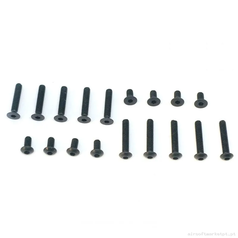 Interno Tornillo Set Epes Gearbox Ver.2 AEG (Hexagonal) — Peças Internas (AEG) — Airsoft Market PT