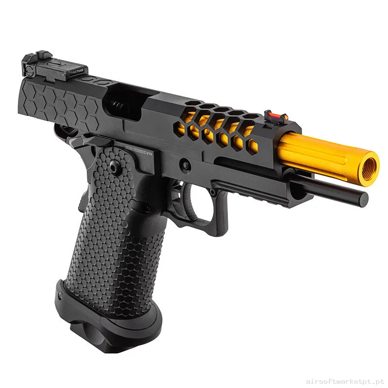 Pistola Golden Eagle GBB Hi-Capa Negra/Dorada — Pistolas — Airsoft Market PT (foto 2)
