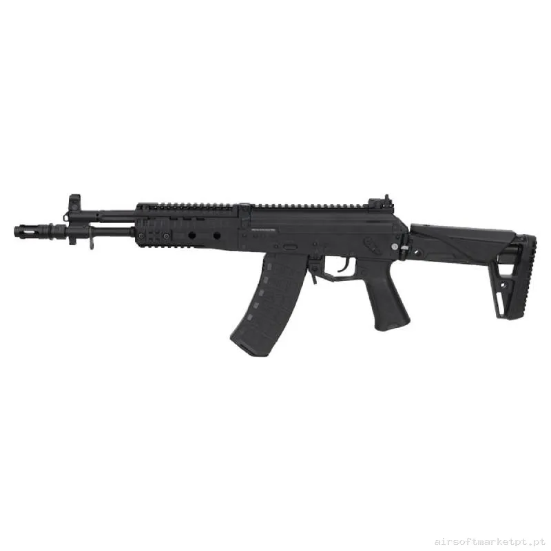 Réplica AEG Ak Specna Arms SA-J21 Flex ETU preta — Rifles de Assalto (AR/M4/AK) — Airsoft Market PT