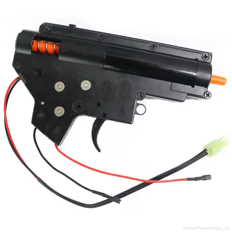Interno Gearbox Completo Ver.2 Evolution 8mm Complete Gear Box — Peças Internas (AEG) — Airsoft Market PT