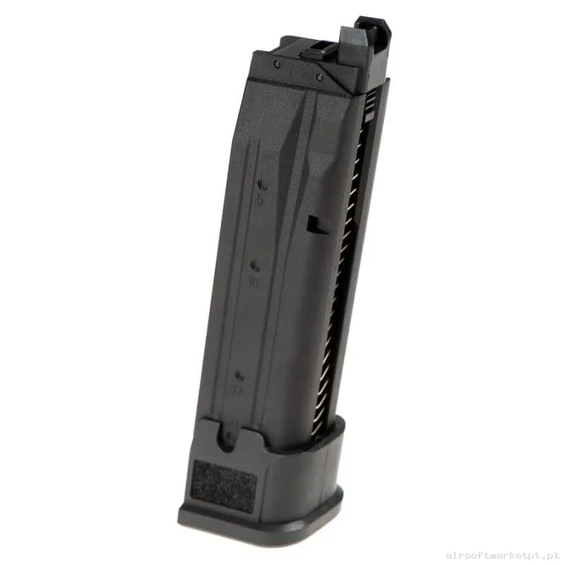 Magazine Pistola Gas P320 Sig Sauer Proforce M17 21 Bbs negro — Carregadores / Magazines — Airsoft Market PT