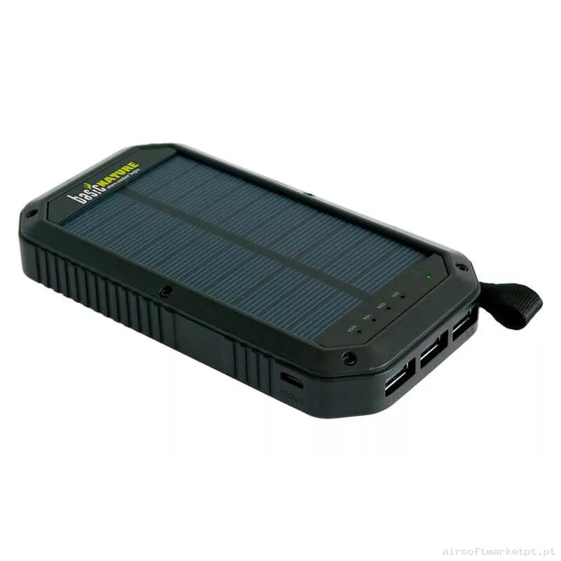 Powerbank Solar Básico Nature 8 8000mah — Baterias & Carregadores — Airsoft Market PT