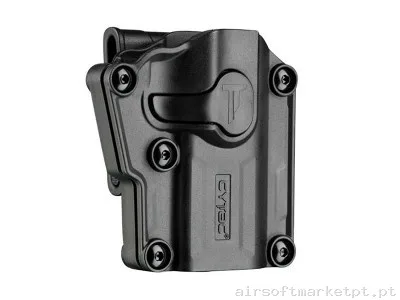 Coldre 360º Universal Cytac Preto — Acessórios & Componentes — Airsoft Market PT