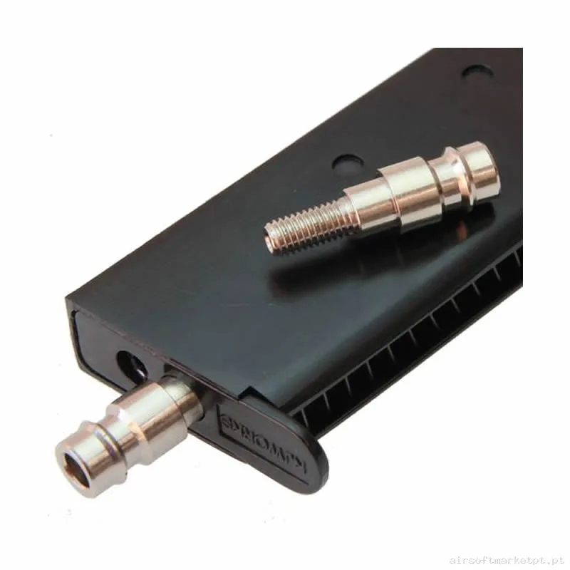 Adaptador HPA Eu Balystik para Magazine Gas WE & Kj Works — HPA & Linhas — Airsoft Market PT
