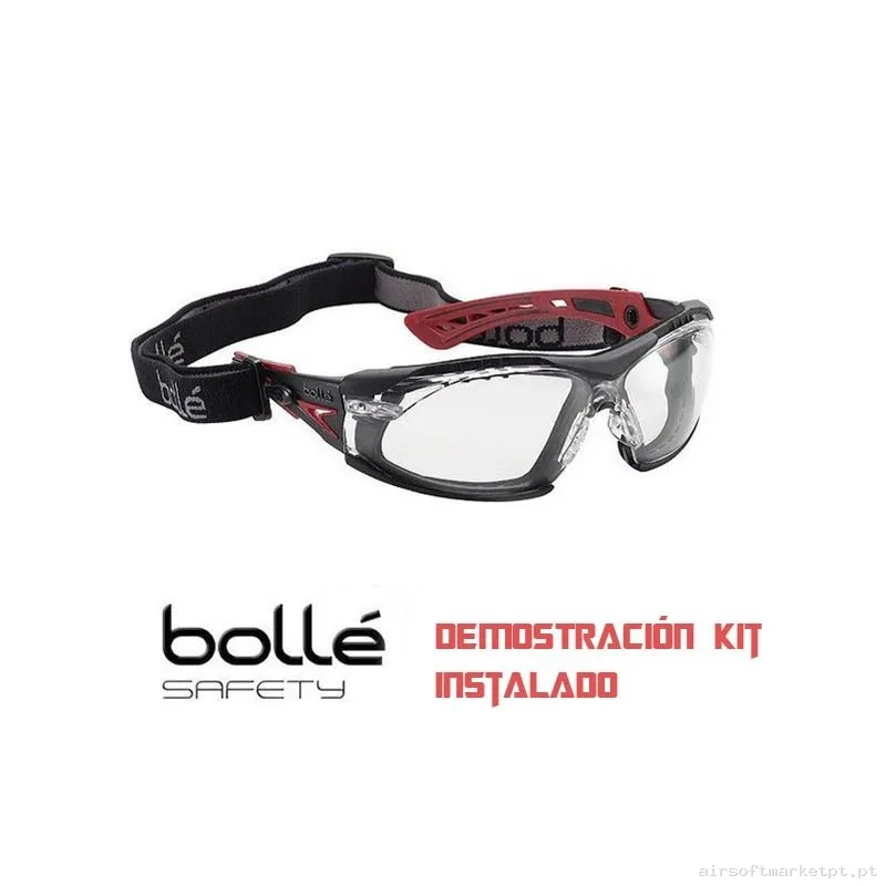 Kit de Espuma SBR y Cinta Elástica Bollé Rush / Rush + — Proteção Ocular & Facial — Airsoft Market PT (foto 2)