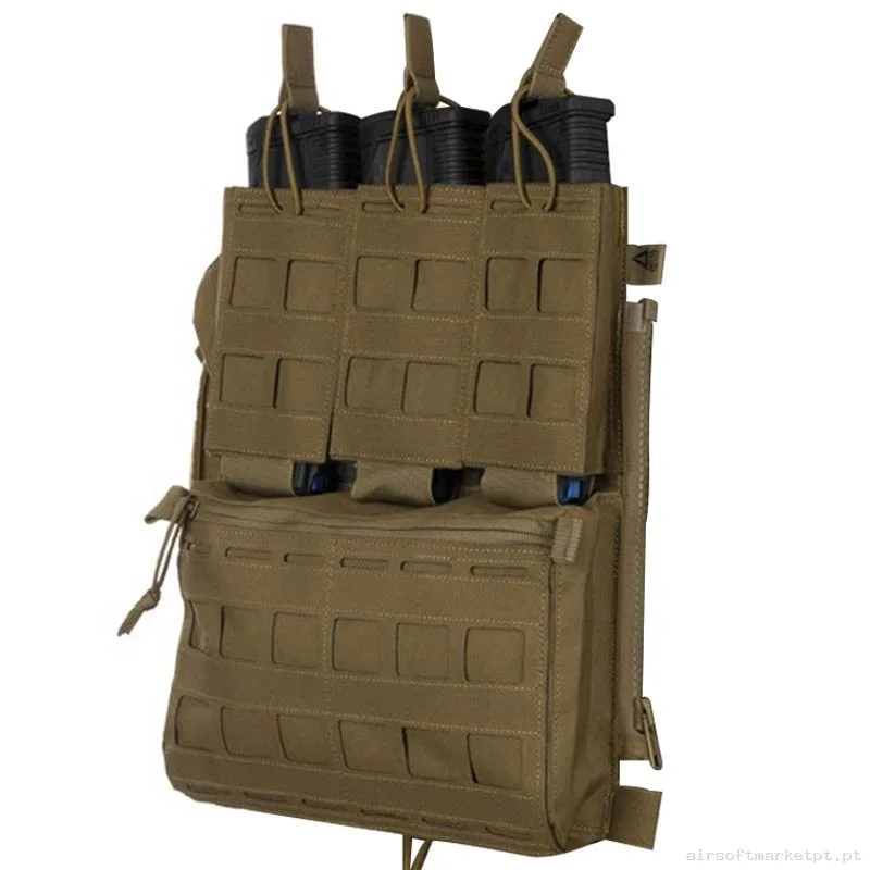Painel Traseiro Delta Tactics Assault coyote — Coletes & Rigs — Airsoft Market PT