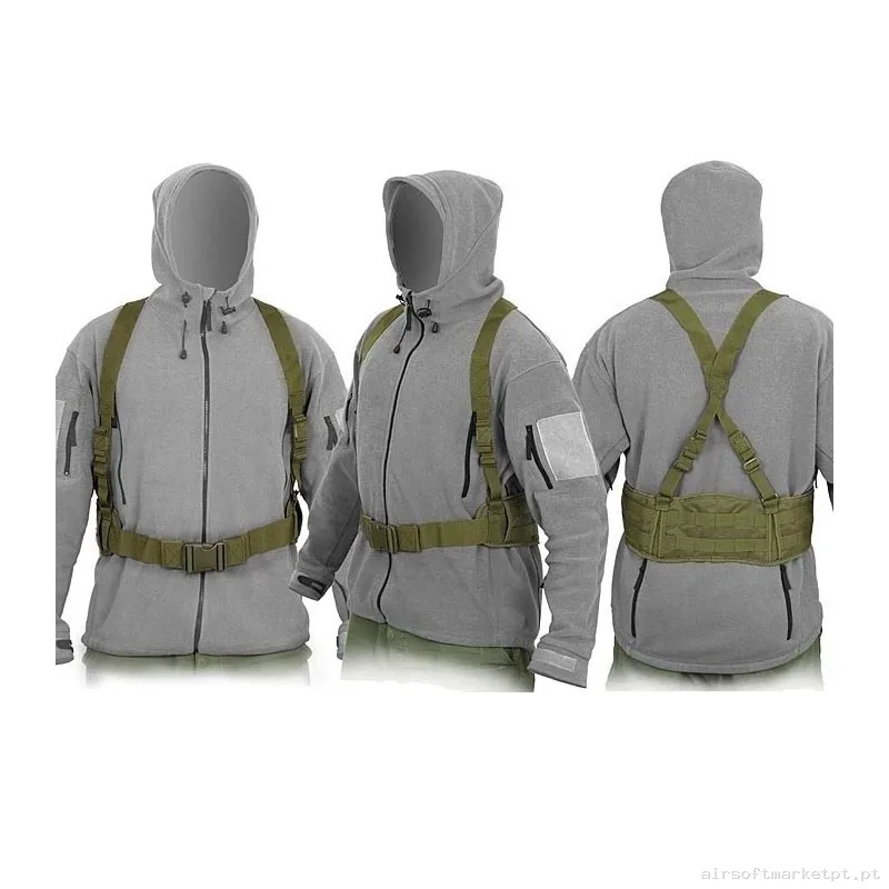 Cinturón Molle Táctico - Verde OD — Gear Táctico — Airsoft Market PT