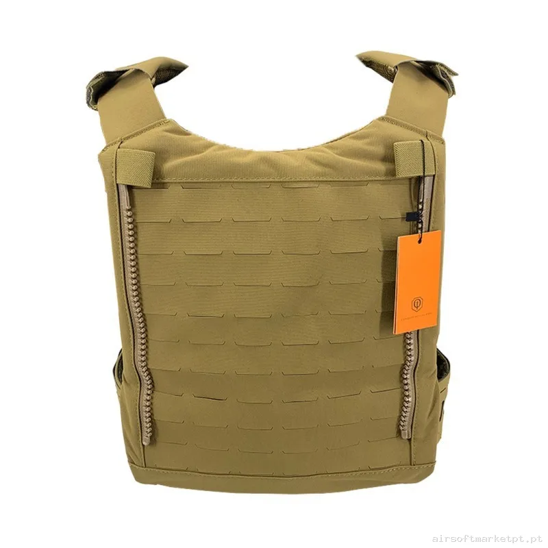 Chaleco Conquer MTPC COYOTE — Coletes & Rigs — Airsoft Market PT (foto 4)