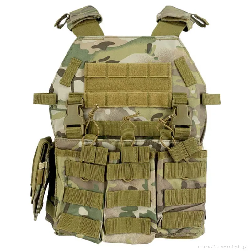 Colete Sixmm 6094s Estilo multicam — Coletes & Rigs — Airsoft Market PT