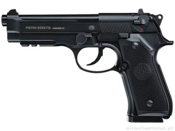Airgun CO2 4.5mm Pistola Umarex Beretta M92 A1 Blowback negra — Pistolas — Airsoft Market PT