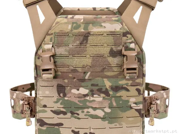 Colete LPC Porta Placas Warrior Assault Laser Cut Low Profile Carrier V3 multicam — Coletes & Rigs — Airsoft Market PT