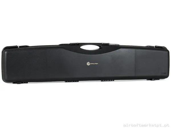 Maleta Rígida Porta Fusiles Evolution Rifle Hard Case Ea0509rc 121.5 Cm preto — Sacos & Mochilas — Airsoft Market PT