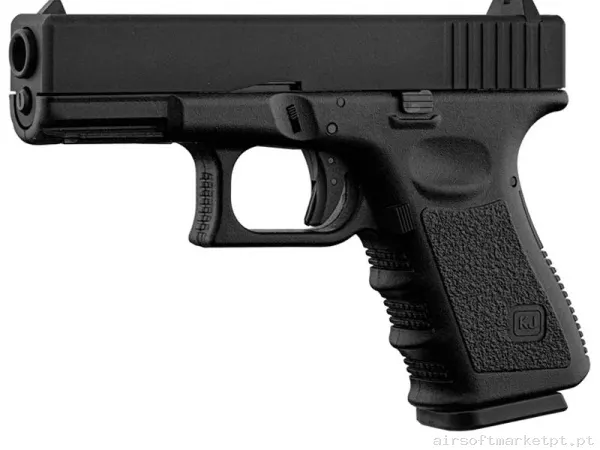 Réplica GBB Pistola Kj Works G23 preta — Pistolas — Airsoft Market PT