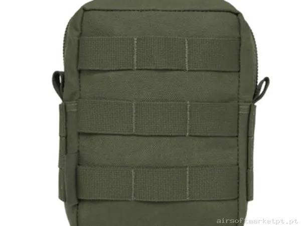 Pouch Multiusos Warrior Assault Small Utility C/MOLLE Delantero verde od — Coletes & Rigs — Airsoft Market PT