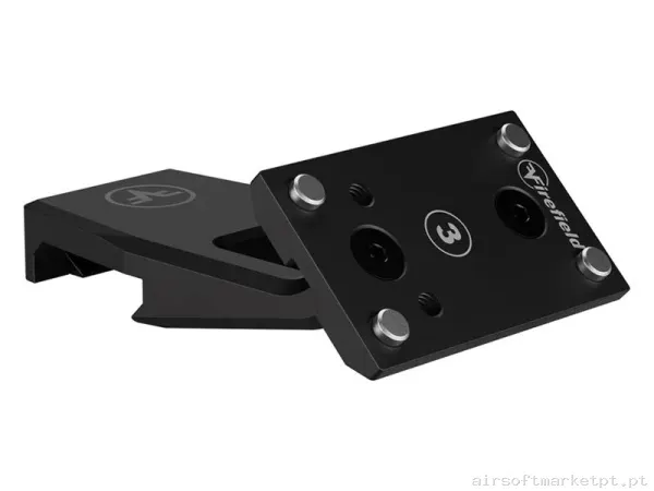 Montagem Externa RIS Lateral Angular 45º Firefield RA-45 preto — Acessórios & Componentes — Airsoft Market PT